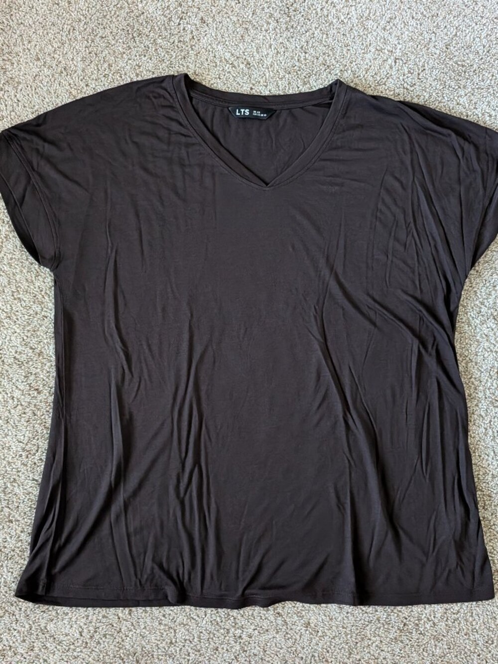 NWOT Long Tall Sally Premium V-neck tee, US Size 16 (tall)